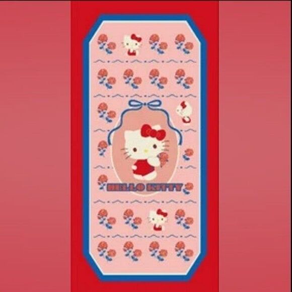 Hello kitty bath towel